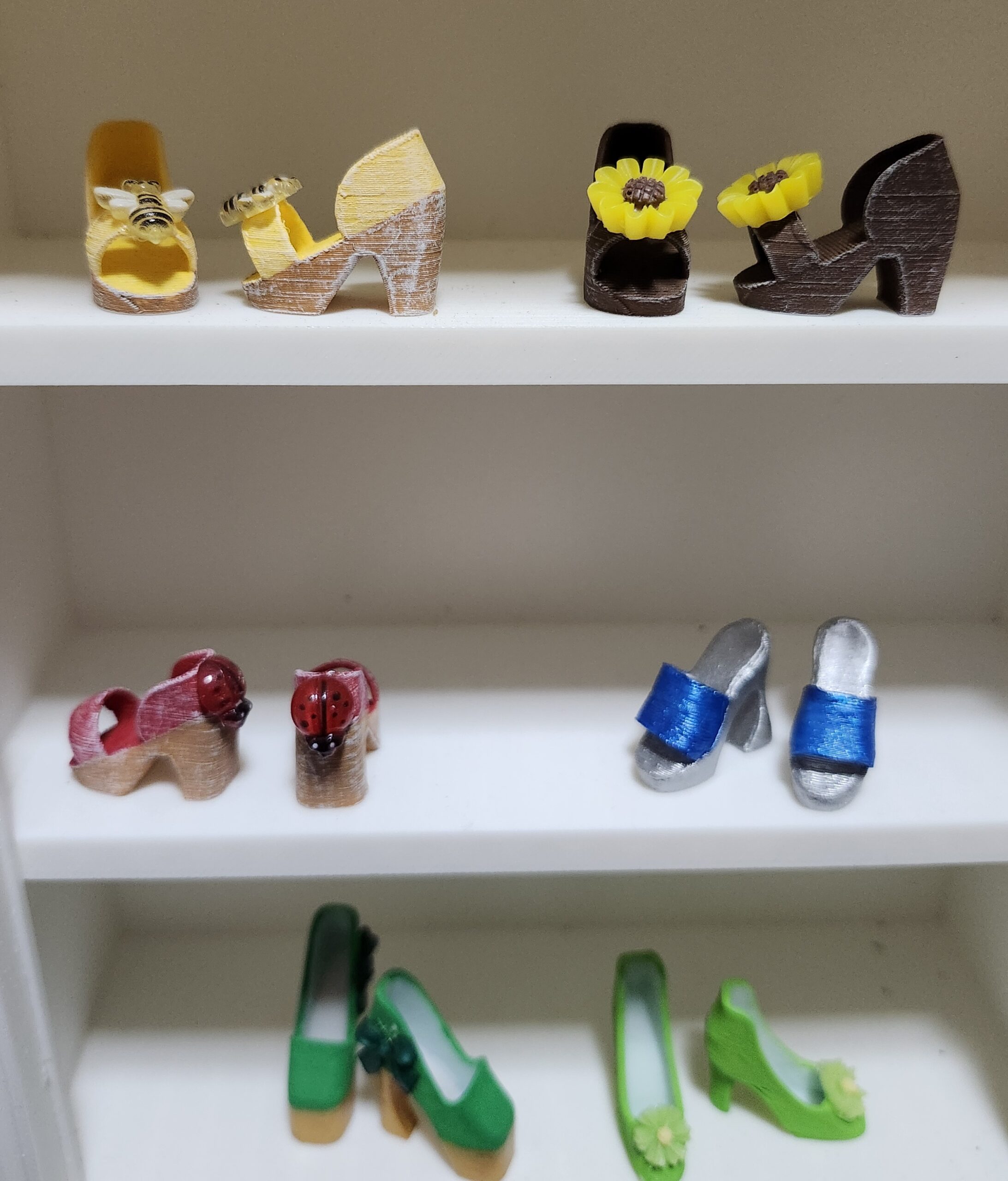 Miniature Doll Heels Collection